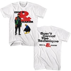 Eric B  Rakim Dont Sweat The Technique Unisex T Shirt 2 Sided
